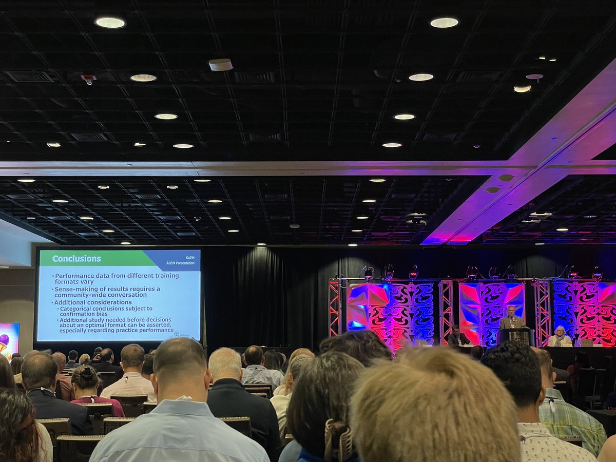 PGY 1-3 vs PGY 1-4 EM training? The controversy still stands strong. #SAEM22