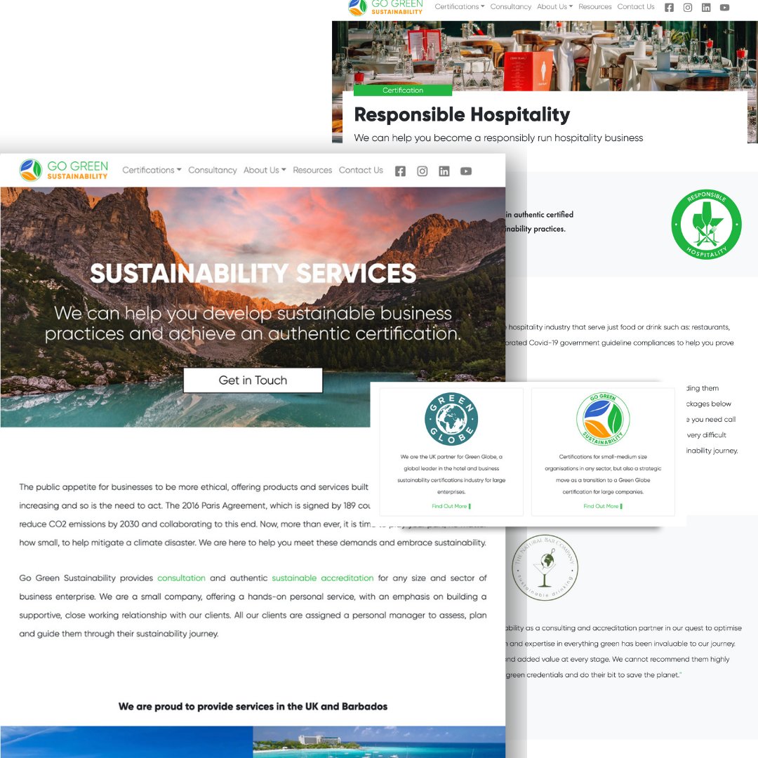 Mativus1's tweet photo. We were delighted to be chosen by Go Green Sustainability to build them a brand new Sustainable website, powered by Sustainable Energy.
Visit https://t.co/hViliiwuH1
#sustainable #reduce #ecosite #green #webdesign #ecoweb https://t.co/RudVRpPyP0
