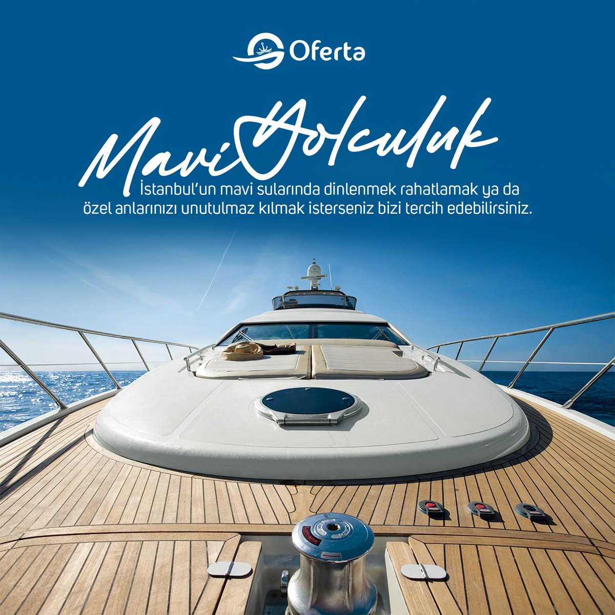İstanbul’un mavi sularında dinlenmek rahatlamak ya da 
özel anlarınızı unutulmaz kılmak isterseniz bizi tercih edebilirsiniz.
 #YachtHolidays #YachtVacation #YachtCharter #YachtLife #Sailing #SailingLife #BlueCruise #MaviTur #TekneKiralama #YatKiralama #İstanbul #BoatRental