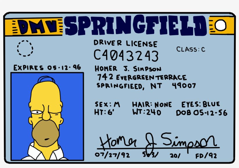 Happy birthday to Homer Simpson.   