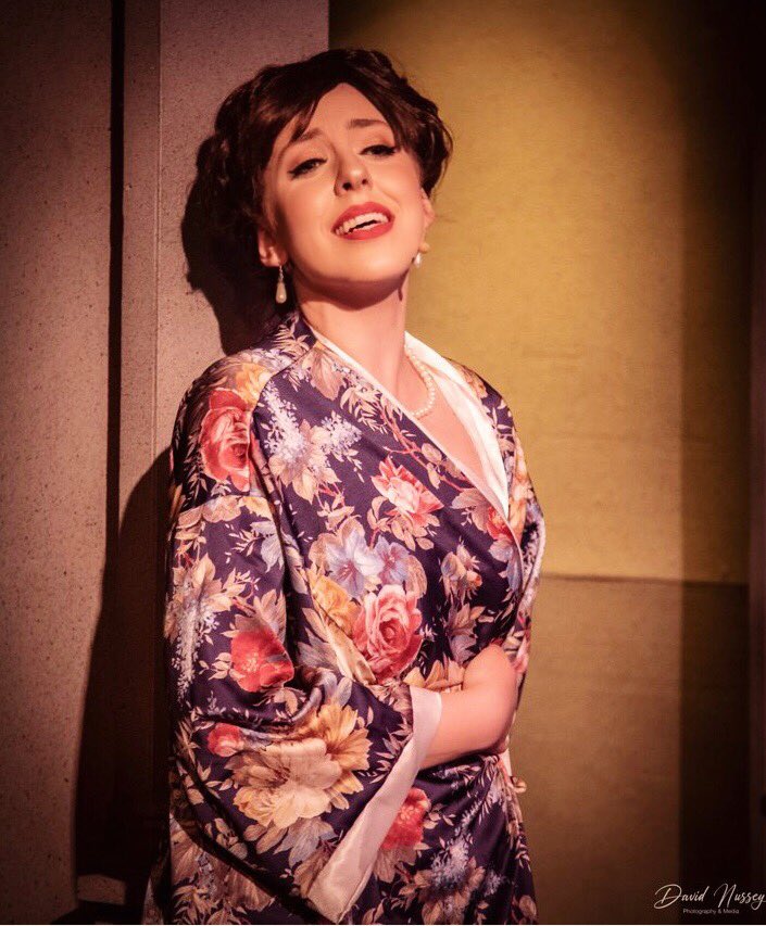 Ruth_Lockwood's tweet photo. @PattiLuPone I just want to say a huge blubbering thank you for the signed photograph, such a gorgeous surprise on my opening night! You’re the only portrayal of Eva I care about! ☺️💕 been channeling Patti all week! https://t.co/T65Wdbi5e1