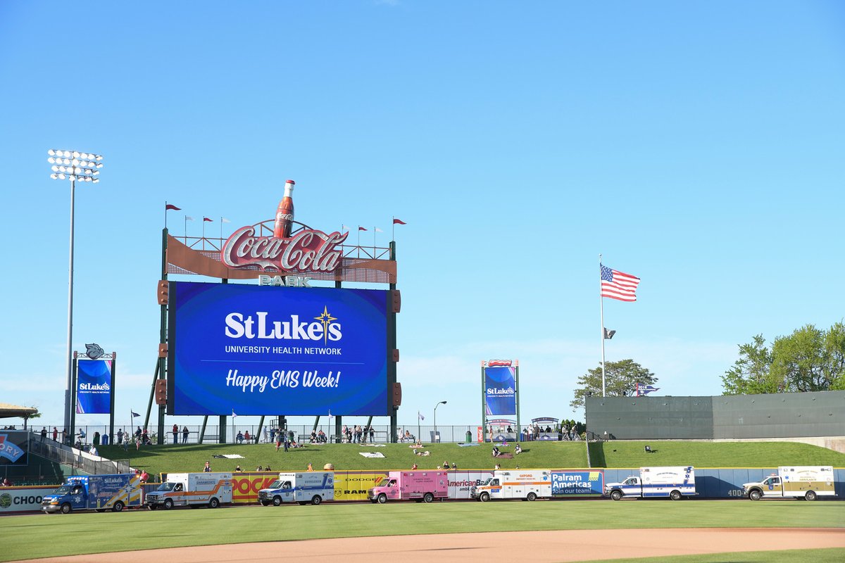 sluhnems's tweet photo. Save the board games for a rainy day, come out to the ballpark where you can mingle with friends! A few more seats have opened up at the regions premier EMS Week Event. https://t.co/BMGrBv6zYk https://t.co/ErDR3q58cW