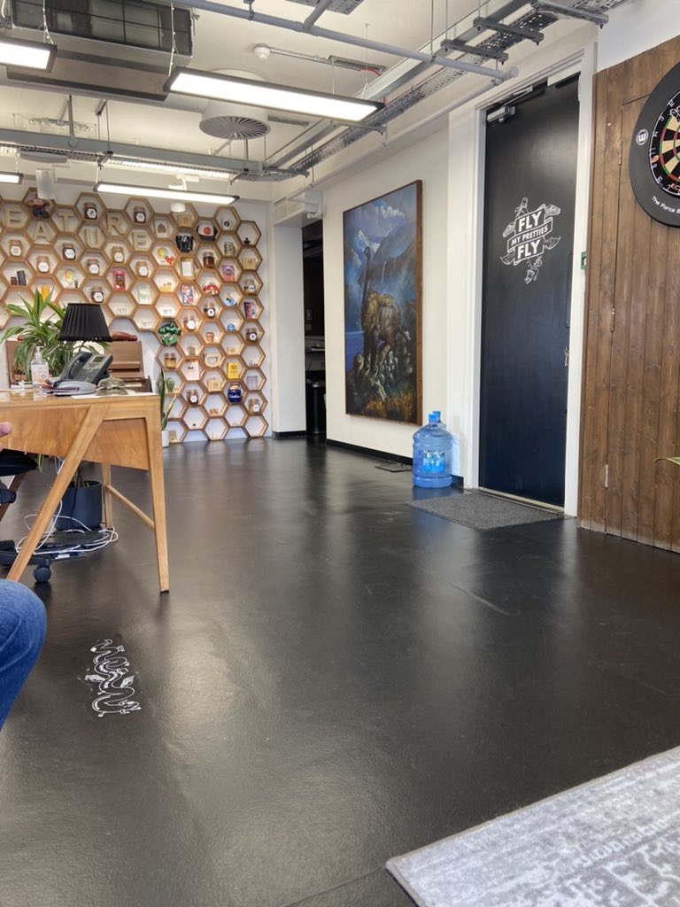 MaxZ3d's tweet photo. Great chat with Stu from @creaturelondon today, really appreciate you taking the time to meet with us. Really inspiring. #intelligentmisbehaviour https://t.co/Cl6z9qkfZx