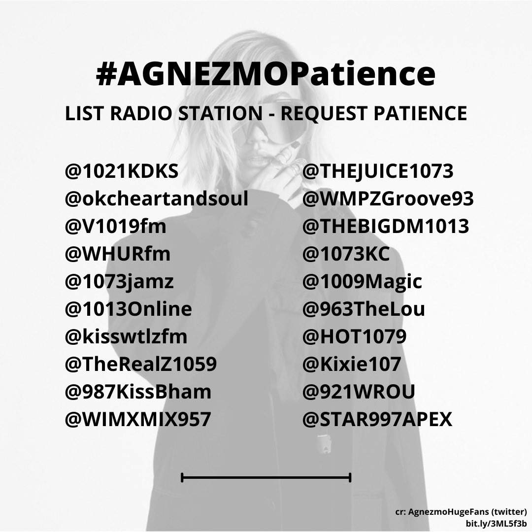 vinmaanuel's tweet photo. #RequestPATIENCE | List Radio Station

#AGNEZMOPatience 🚨 https://t.co/axMlBQPk21