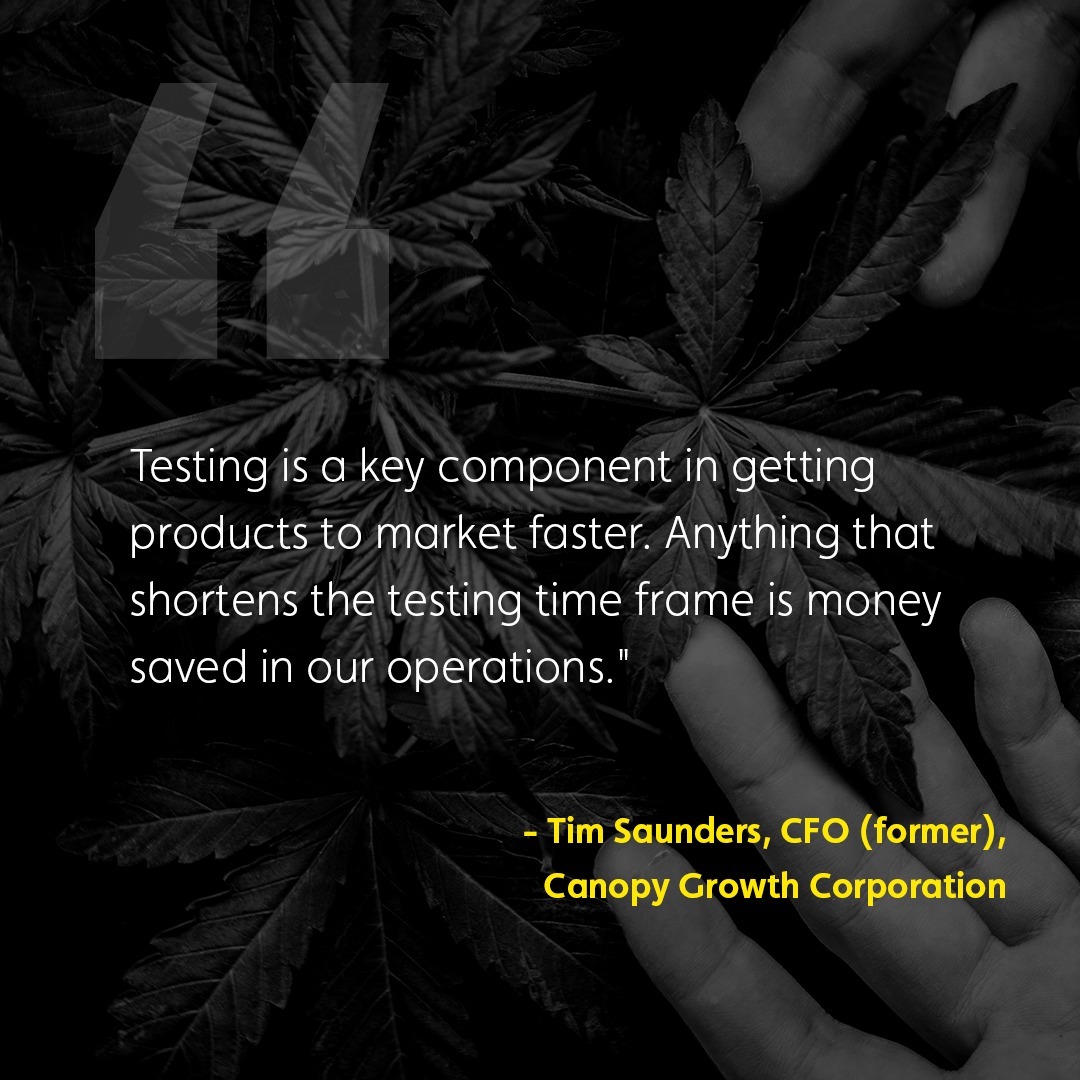 EkidnaSensing's tweet photo. #TESTYOURSTRENGTH 
"Testing is a key component in getting products to market faster. Anything that shortens the testing time frame is money saved in our operations."
- Tim Saunders, CFO (former), Canopy Growth Corporation. https://t.co/pyY2RHiSIQ