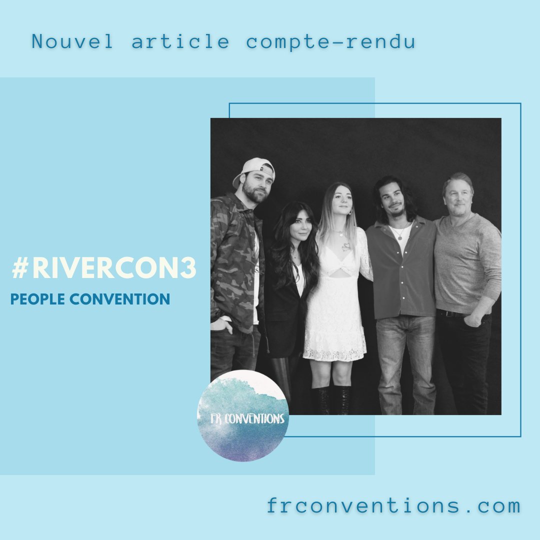 FrConventions's tweet photo. Direction #Riverdale en se replongeant dans la convention de @peoplecons 🥤 Découvrez notre article compte-rendu de la #RIVERCON3 ci-dessous 👇
https://t.co/qKE0CtaI6o https://t.co/xLj521OZIe