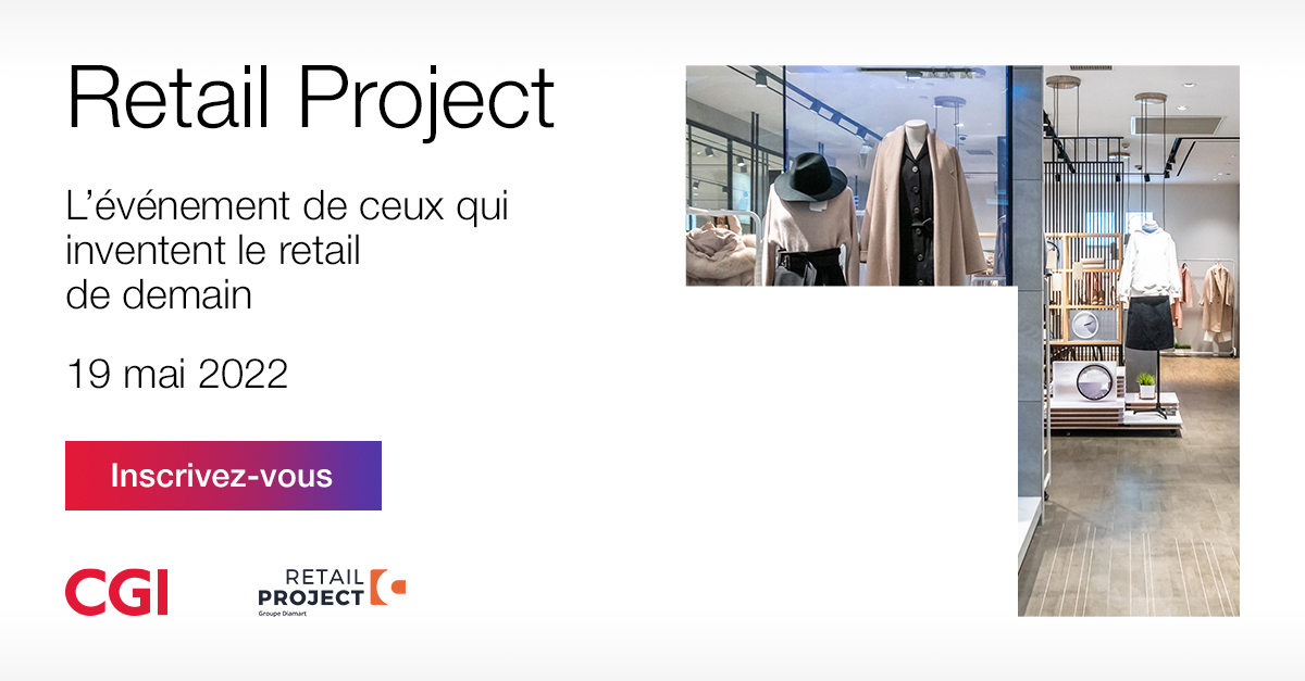 CGI_FR's tweet photo. En tant que partenaire, nous vous donnons rendez-vous le 19 mai au #RetailProject, l'événement de ceux qui inventent le retail de demain

Notre expert @jbbranquart animera un workshop "Faire du e-commerce un allié du magasin"

Inscrivez-vous https://t.co/jZsFiCn7ne @DiamartGroup https://t.co/0uHNronCs8
