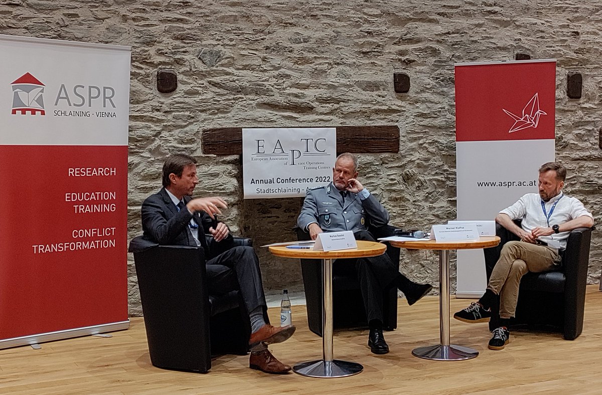 anttihaikiosm's tweet photo. #Climate #knowledgemanagement #Peacetech #Afghanistan #Ukraine️ discussed in training research security community in annual conference of European Peacekeeping Training Centres @ASPR_Schlaining @coe_civ @ZIF_Berlin @FBAFolke @PeaceTalk_Oulu @CMCFinland @CoESPU_News @eucti_eu https://t.co/zdpwoBWiG4