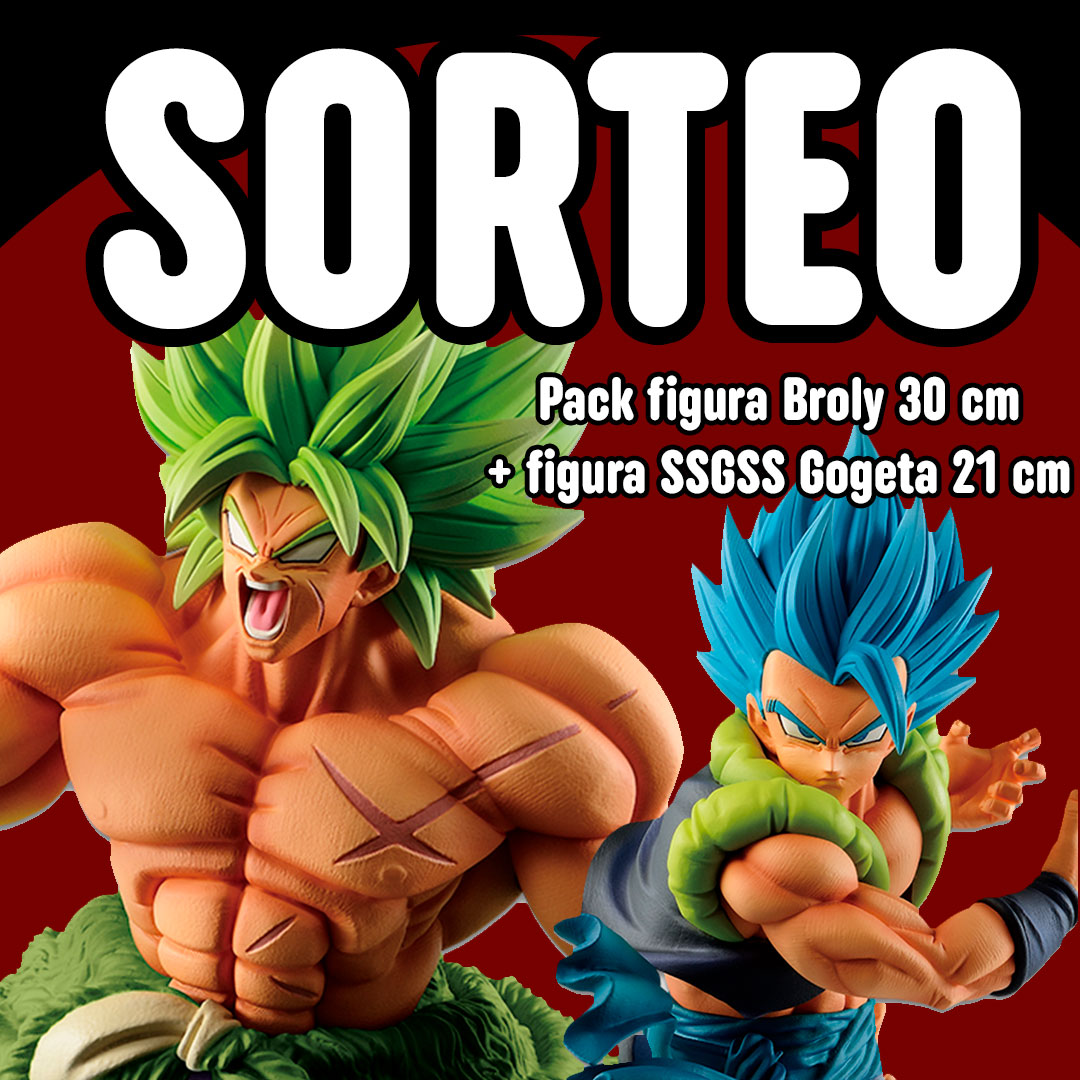 🎁Sorteamos un pack con las figuras Ichibansho de Broly de 30 cm y SSGSS Gogeta de 21 cm 🎁

1️⃣ Siguenos
2️⃣ RT
3️⃣ Comenta nombrando dos amigos con el hashtag #BrolyBanpresto

Bases en el siguiente tuit 👇