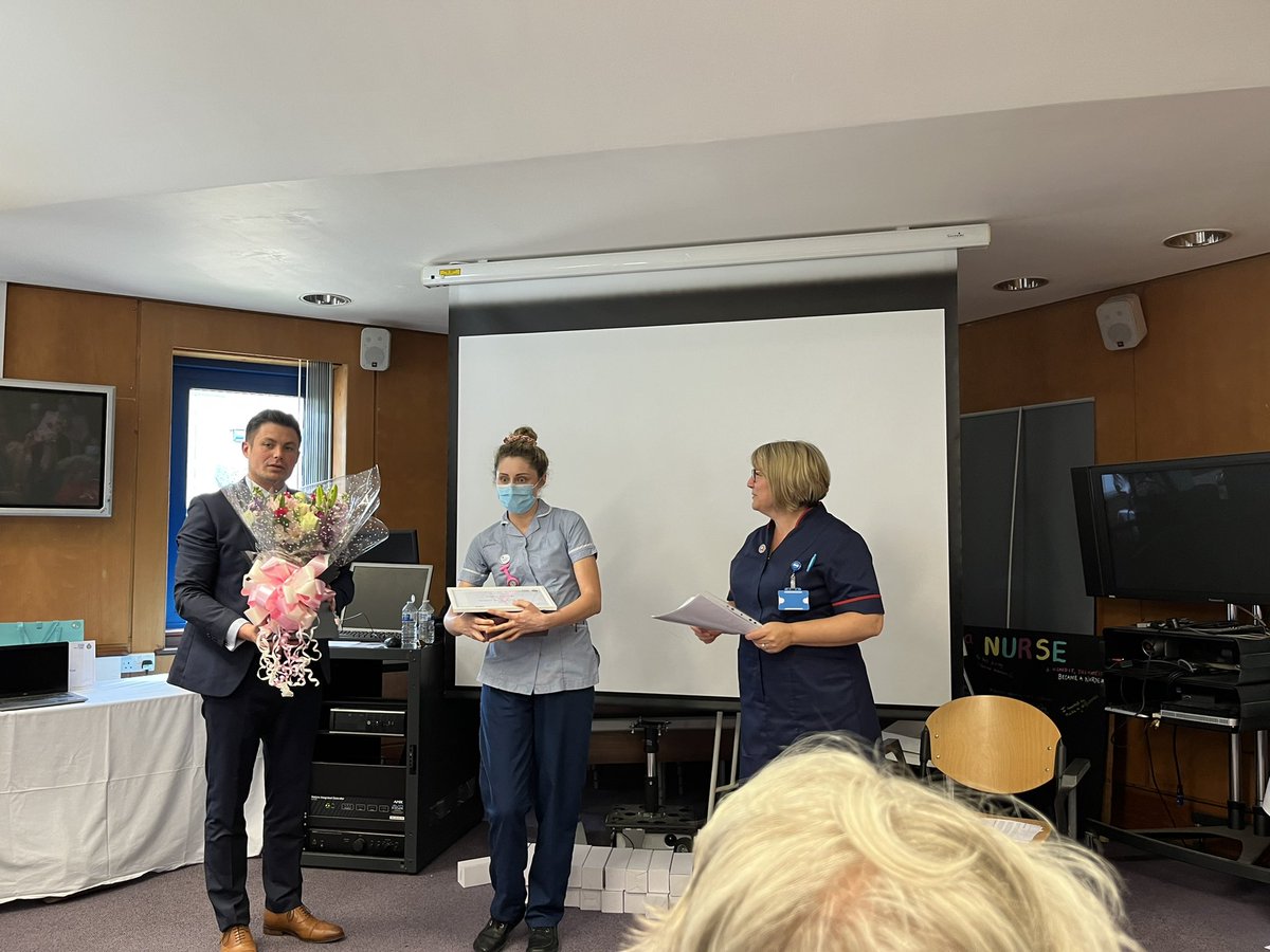 Congratulations @HayleyJSTN -Winner of Isle of Wight NHS Trust Student of the Year award 👏 <a href="/JulietPearce4/">Juliet Pearce</a> <a href="/IOWNHS/">Isle of Wight NHS Trust</a> <a href="/joanne51547755/">joanne 💙 “i am only because you are</a> <a href="/donneywp/">Donna Rawlinson RN RHV</a> @LamoodyAnne