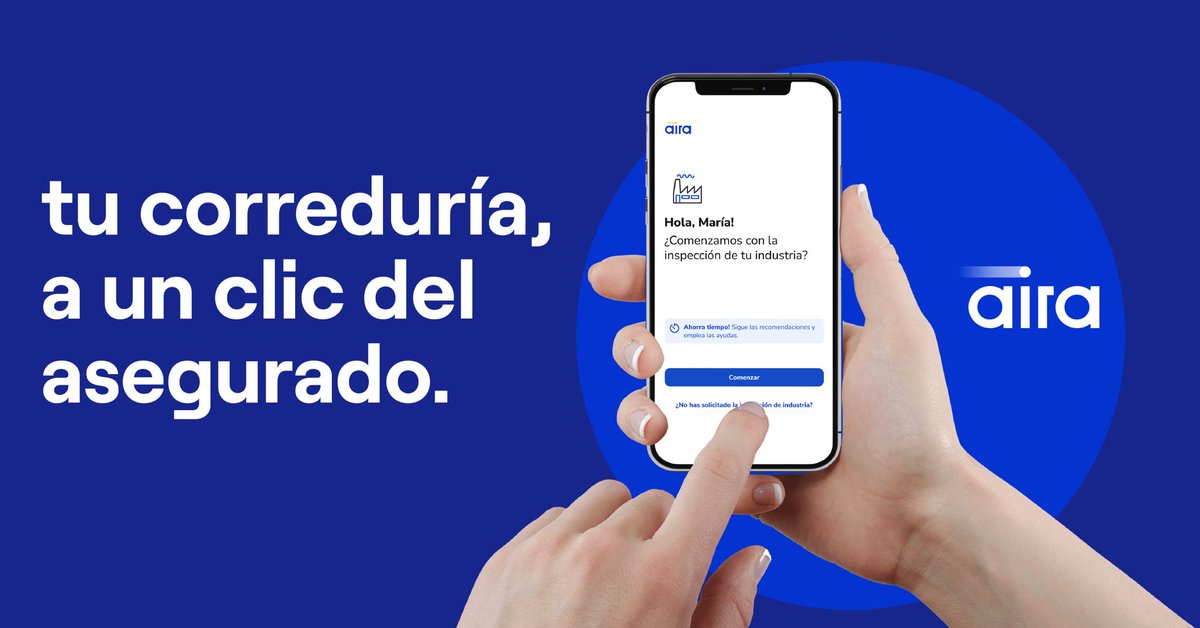 Una nueva forma de entender los seguros 🆕

🔵 aira llega para mejorar la captura de información real del sector asegurador, y es ya el mejor amigo de aseguradoras y mediadores

💻 ¿A qué esperas para solicitar tu demo? Visita nuestra web y hazte con ella: aira-system.com