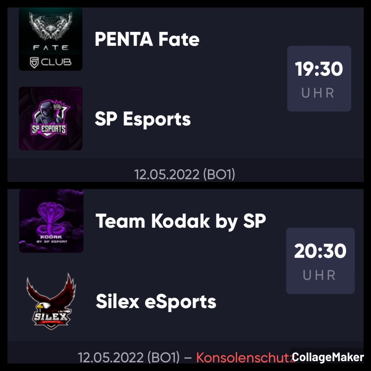 🚨 #Matchday <a href="/ebattleGG/">ebattle.gg</a>  🚨

▶️ Challenger Series // Day 2

Heute geht es für unsere beiden Challenger Series Teams um die nächsten Punkte in der Liga.

Wir drücken euch die Daumen 🫶🏽