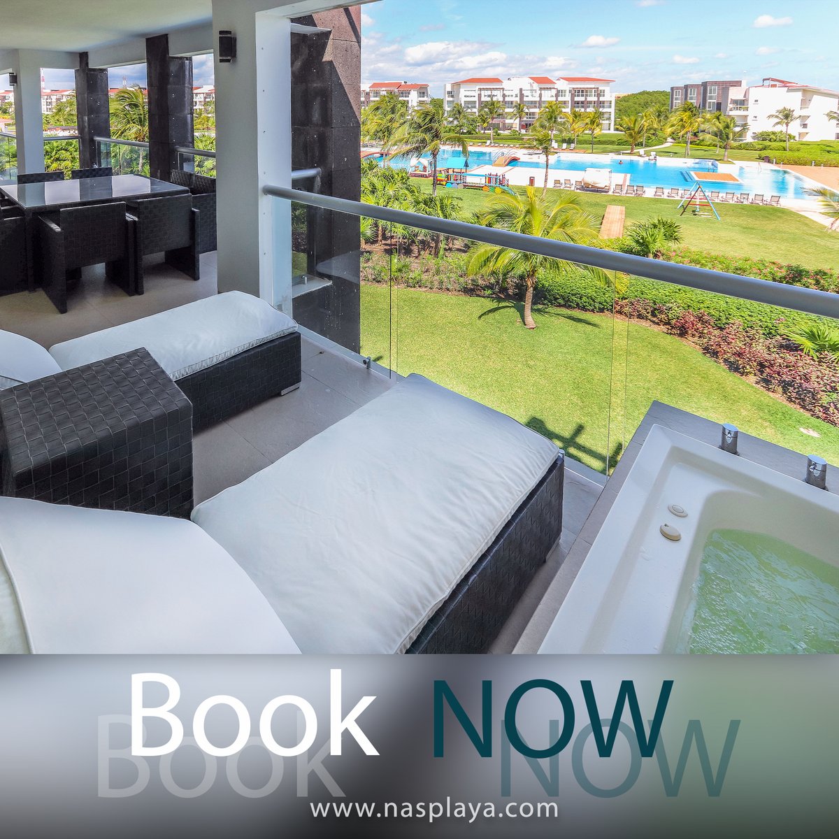 nasplaya's tweet photo. Welcome to Condo Christian in the Mareazul Condos. This 4 bedroom, a beachside condo managed by North American Standards (Nasplaya). Enjoy ocean views from both master bedrooms, the living room, and a spacious terrace.
More info:
https://t.co/W8NA49c59X https://t.co/19QrzdnFtF