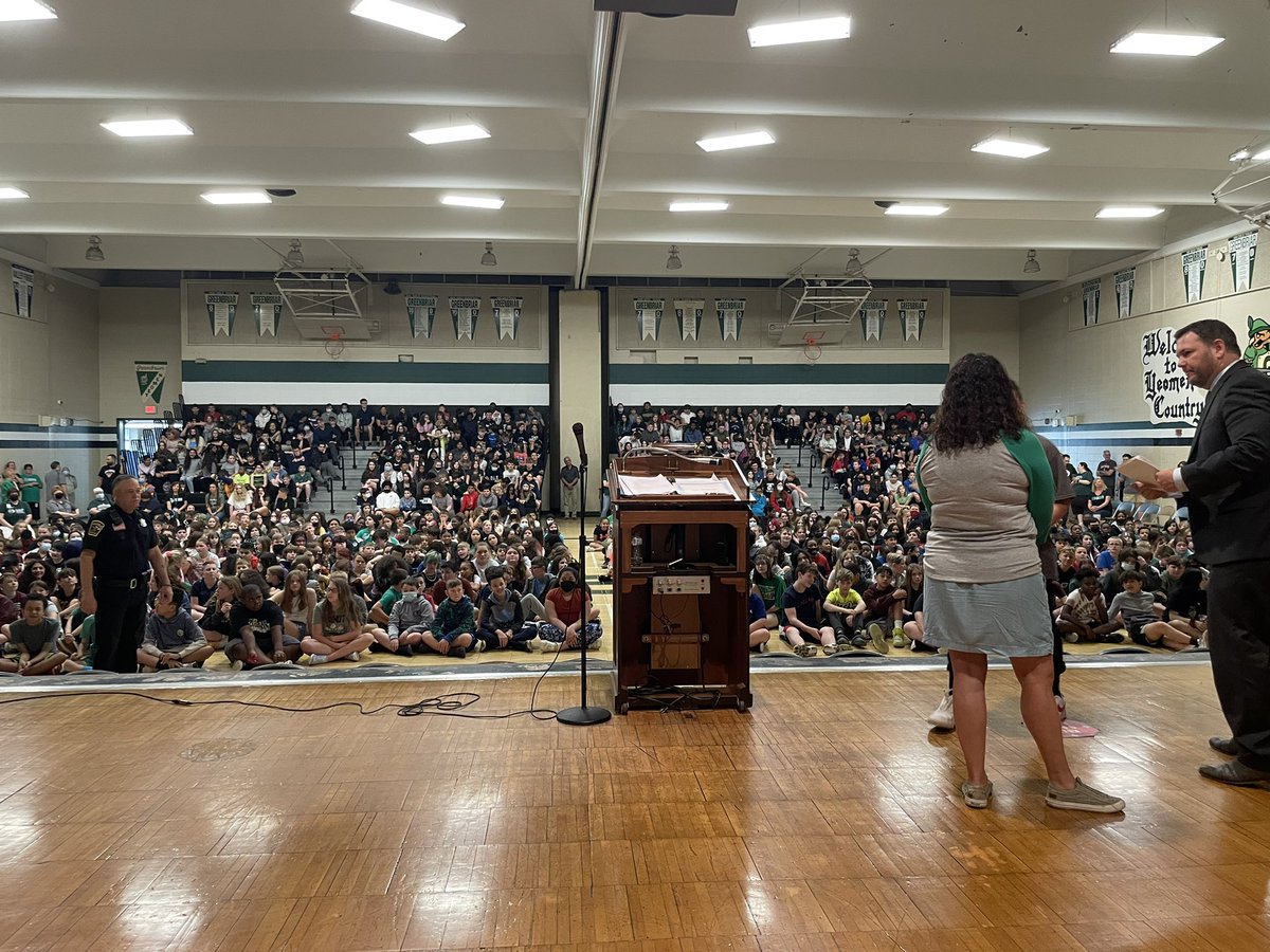 Joe Raso (@raso_joe) on Twitter photo First time gathering as a school in almost 3 years. Felt good to be back together for the Roadshow! Congrats to all of our winners and thank you for attending to our leaders at the BO! <a href="/GB_Yeoman/">Greenbriar Middle School</a> #parmaproud First time gathering as a school in almost 3 years. Felt good to be back together for the Roadshow! Congrats to all of our winners and thank you for attending to our leaders at the BO! <a href="/GB_Yeoman/">Greenbriar Middle School</a> #parmaproud