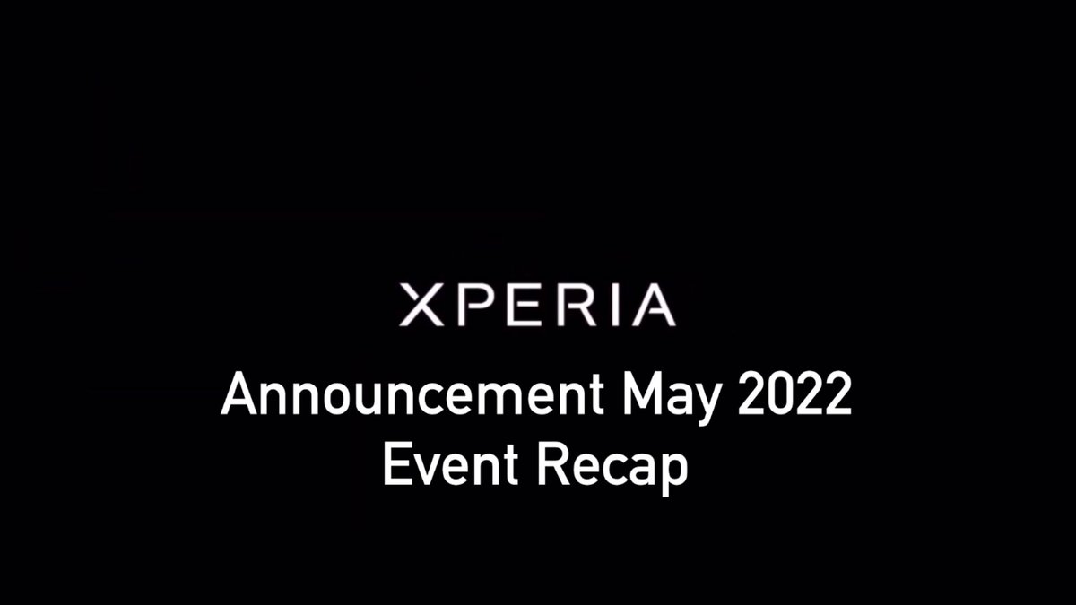 AppleNostalgia2's tweet image. Sony Xperia Announcement May 2022 Event Recap youtu.be/b1hMx_jdnC8 via @YouTube @sonyxperia