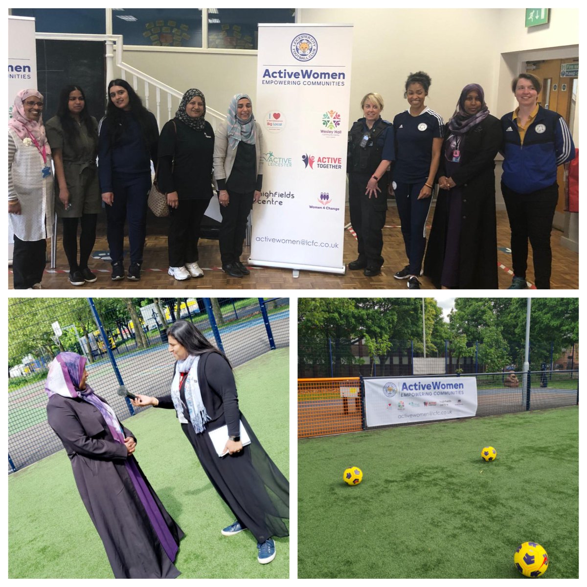 What an incredible day  celebrating #ActiveWomen launch today.

We're so proud & thrilled of the special partner work we've built with @LCFC_Community.

Together we can continue empowering women & girls in St Mattews area for the next 5 years 🙌🏾🎉

#communitymatters