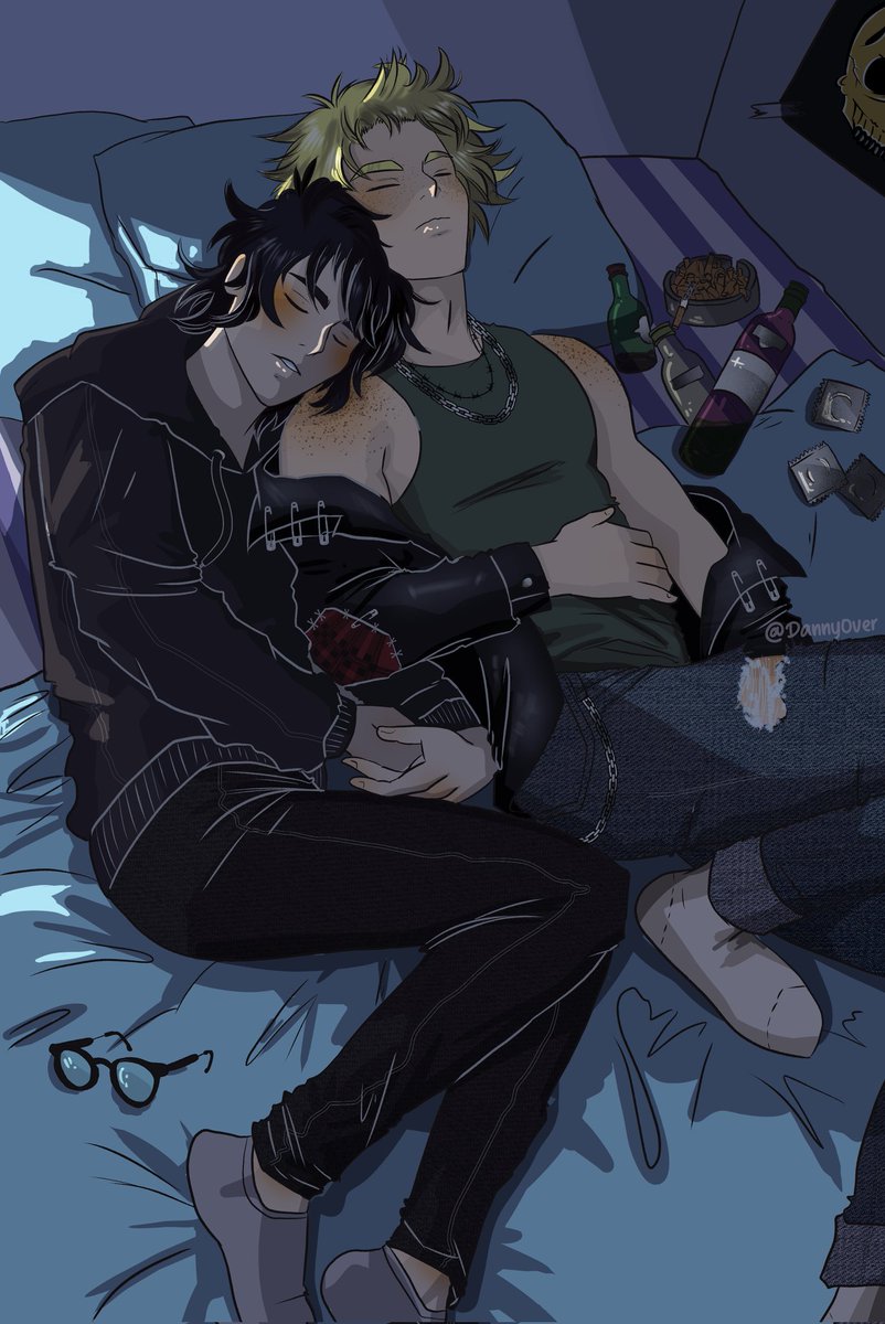 Dannyover4's tweet photo. Ya no quiero hacer dibujos con tanta mierda en el fondo ;u; 
El dameek es mi religion , y mirror esta mucho muy bonito #TweekTweak #tweekmirrorverse #mirrorverseau #damienthorn #damienthornmirrorverse https://t.co/GVHCqIvDUM