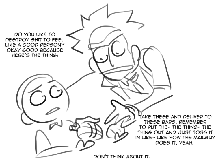 kreidxpriz's tweet photo. some shitpostings.
very evil @halforose
#veryevilrick #bartenderrick #waitermorty #rickandmorty #rick #ricksanchez #morty #mortysmith #rnm #ram https://t.co/ZZGcewUf3M