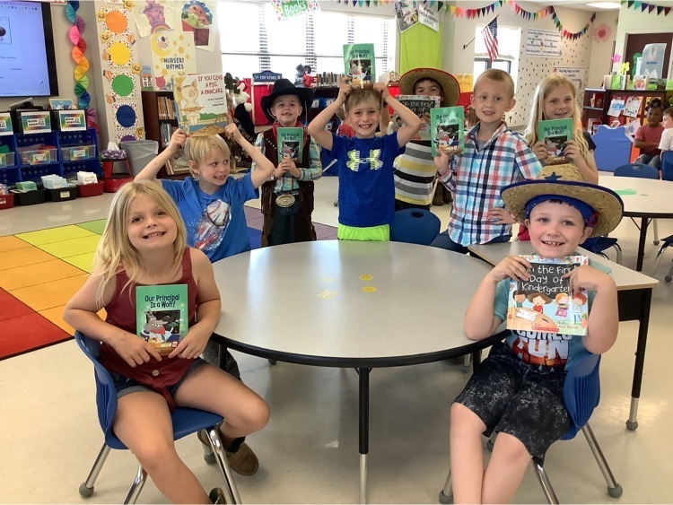 primaryrams's tweet photo. The Paragould Rotary Club donated a book for every student at our school! Ms. Allred’s class was so excited to get their books! #littlerams https://t.co/FVju4bxDjL