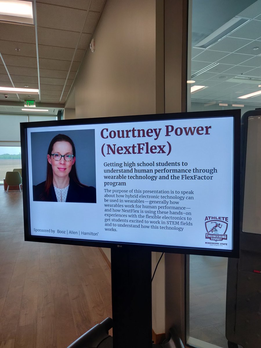 msu_aei's tweet photo. Breakout Session A - Courtney Power (NextFlex) #AESUMMIT https://t.co/sdl8gZBTyX