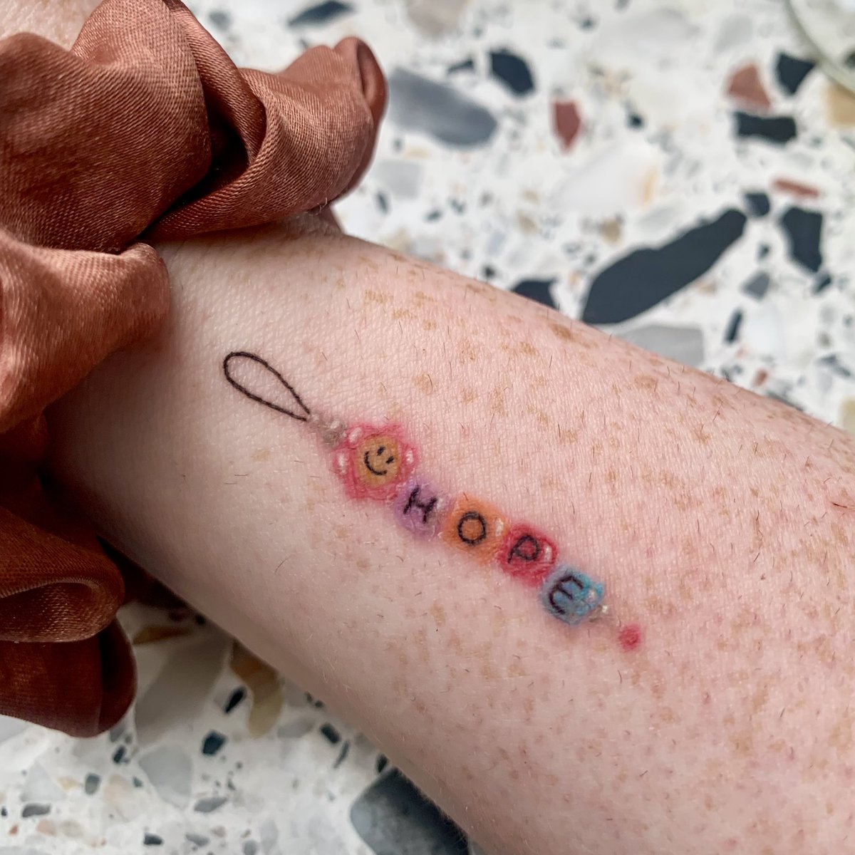 tightpantshyboy's tweet photo. my lil bangtan inspired tattoo 🥰 https://t.co/nI9bFC3Qf8