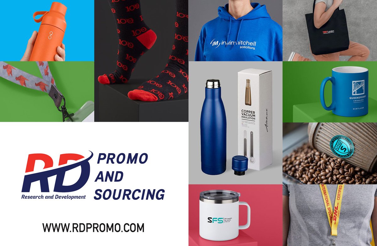 RDPromoSourcing's tweet photo. RD Promo &amp; Sourcing offers premium &amp; quality promotional products &amp; services. (https://t.co/9NWbFF1Ni7) #RDPromo #Promotion #Sourcing #Advertising #Logo #Apparel #Products #Gifts https://t.co/r3yKEizv0u
