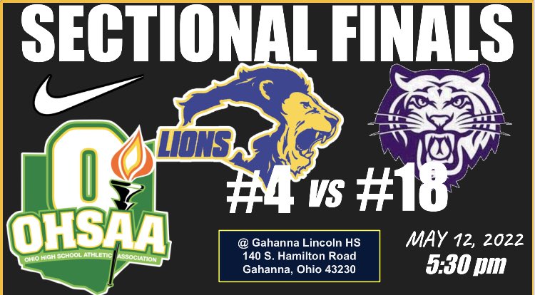 GLHSsoftball's tweet photo. State Tournament starts today for GLHS🥎🥎! Home vs Pickerington Central 5:30! Go Lions!! 🦁
Tickets can be purchased at https://t.co/xfL7DGIwKM 

 @UlreyThisWeek @GLHS_Athletics @GahannaJeffersn @ExtraInningSB @Los_Stuff @SportsPicsOhio @LincolnLiveTV @GLHSLions @StriveSoftball https://t.co/k1duotJdlb