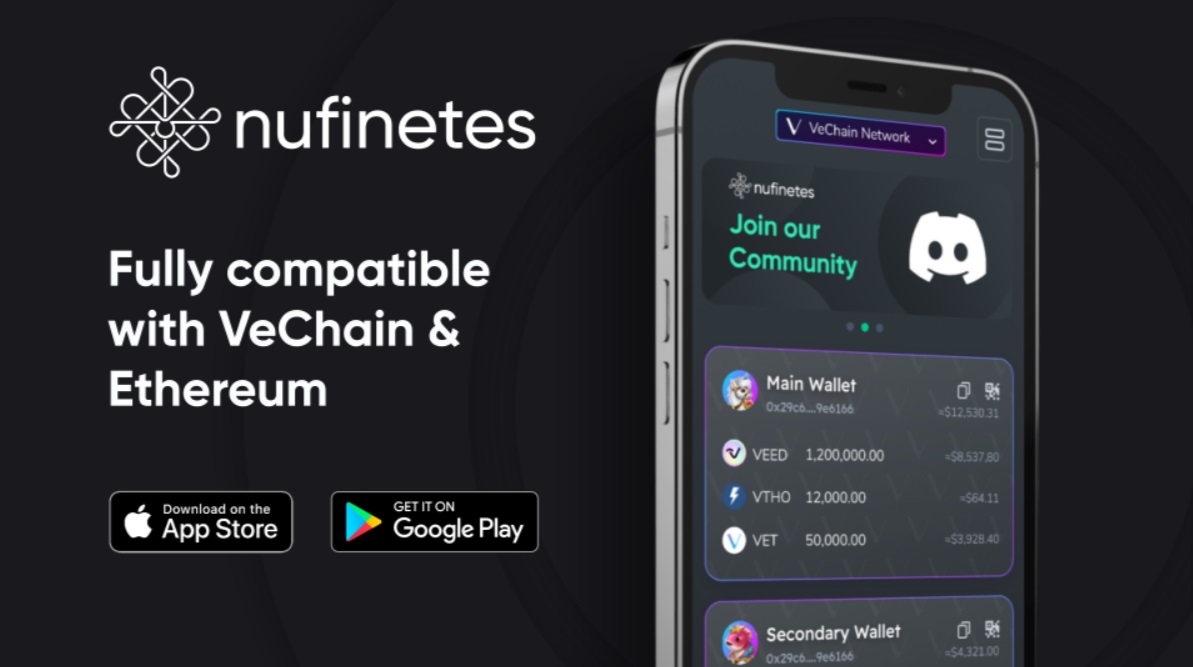 Nufinetes's tweet photo. #VeFam - check out this video tutorial to learn how to import your #crypto &amp; #VNFTs from already existing wallets using the keystore, seed phrase, or private key!

With Nufinetes &amp; the power of #blockchain, importing wallets is #EasyAsPie.
 
https://t.co/7xX1Qb7q9G #VeChain $VET https://t.co/9AQlQeBN3Z
