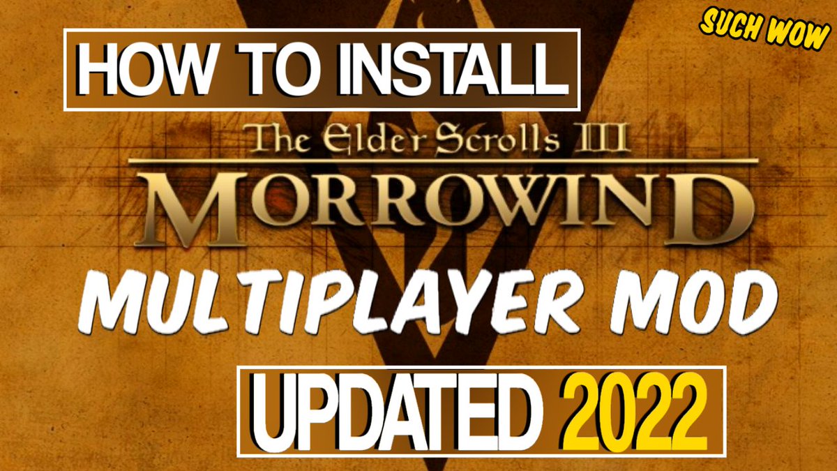 SawmanUk's tweet photo. So I wanted to play the #morrowind multiplayer Mod but couldn't find a definitive up to date guide... long story short, I figured it out & made a video. It was surprisingly easy!
#eso #tes #tes3mp
Video: https://t.co/kkVV4GimnZ
Website: https://t.co/0cdO14aT26 https://t.co/9VSPykqtAo
