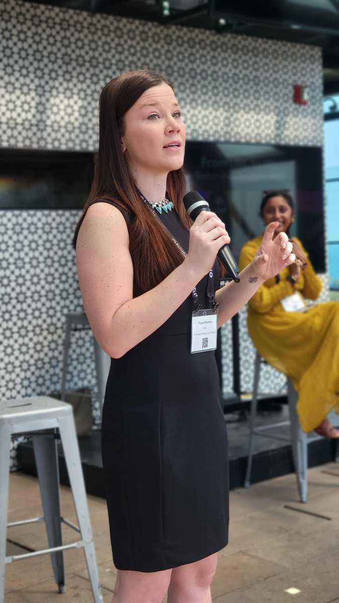 stephbaiocchi's tweet photo. Megan Morrison's take on surveying event attendees? Don't wait til it's over - then it's too late. Survey often! 

@Hopin #eventproof https://t.co/lv7latRGQb