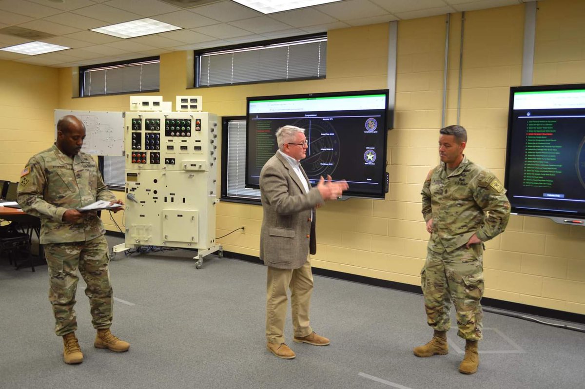 Petroleum and Water Department (PWD) (@qms_pwd) on Twitter photo On 10 May, the Petroleum and Water Department had the honor of hosting <a href="/CsmBlaisdell/">Phil Blaisdell</a>, the HQDA G3/5/7. He received a demonstration on various virtual training tools such as the Petroleum Quality Analysis System Enhanced (PQAS-E) and 3k ROWPU.
@jimmysellers72
@CASCOM_7
<a href="/QMS_CSM/">15th Regimental Command Sergeant Major</a> On 10 May, the Petroleum and Water Department had the honor of hosting <a href="/CsmBlaisdell/">Phil Blaisdell</a>, the HQDA G3/5/7. He received a demonstration on various virtual training tools such as the Petroleum Quality Analysis System Enhanced (PQAS-E) and 3k ROWPU.
@jimmysellers72
@CASCOM_7
<a href="/QMS_CSM/">15th Regimental Command Sergeant Major</a>