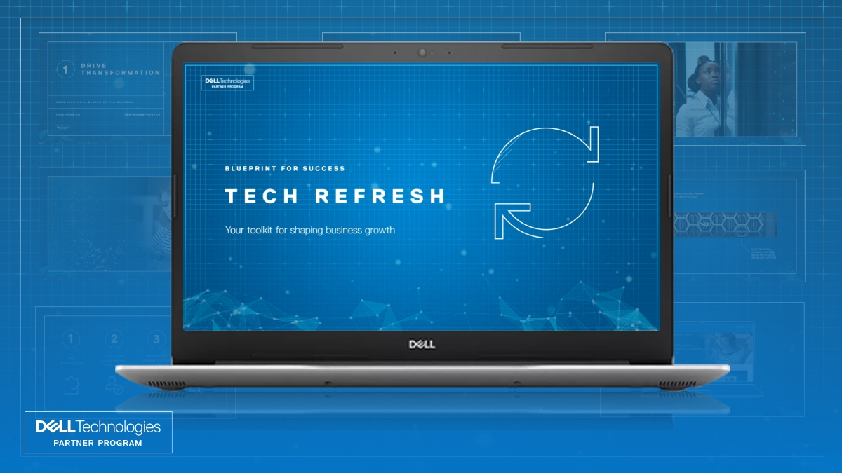 DellTechPartner's tweet photo. Drive transformation with the #TechRefresh program! Discover how to deliver infrastructure that has the flexibility, speed & control to help your customers accelerate change and meet demands. Watch the latest #BlueprintForSuccess episode: https://t.co/CoIcmGAycL #AssetOfTheWeek https://t.co/VcVnIeqDtB