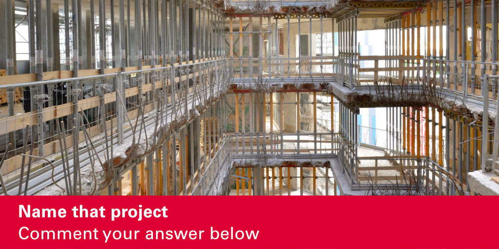 PERIgroup's tweet photo. To all our PERI professionals: Can you guess which project it is? Comment your answer below and let's see who is first! ☝️👉Can you #NameThatProject? 
👉Clue: It is about the redevelopment of a hospital!
Tomorrow you will get the answer — be curious! https://t.co/Bi9DNJsimK