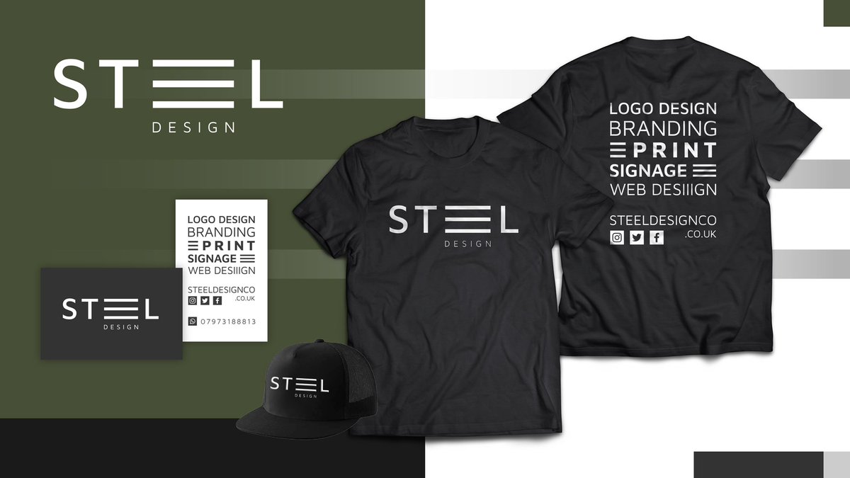 steeldesignco's tweet photo. It’s time 🕰 to get things looking a bit more ‘uniform’ 👕 🧢

@BigTime_Graphix will be printing me some new garments to wear. 

#graphicdesign #logodesign #logo #branding #print #businesscards #business #harlow #essex #london #clothing #uniform https://t.co/8ulM1f9bDs