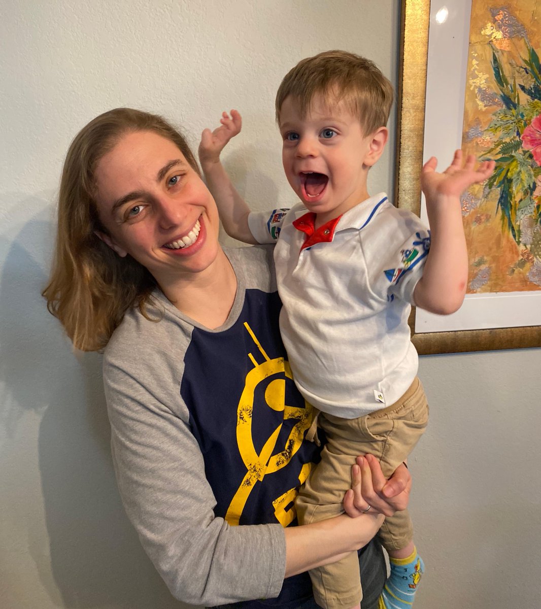 AcsWcc's tweet photo. Madalyn Radlauer is an Prof. of Chem at @SJSU . Her research group is undergrads and some MS students. She teaches inorganic chem, quantitative analysis, & inorganic materials. Her kid (Isaac, 2) & her have fun playing games, singing, and reading books. #WCCCrew #ACSWCC #WCC95 https://t.co/thc3AmwMuc