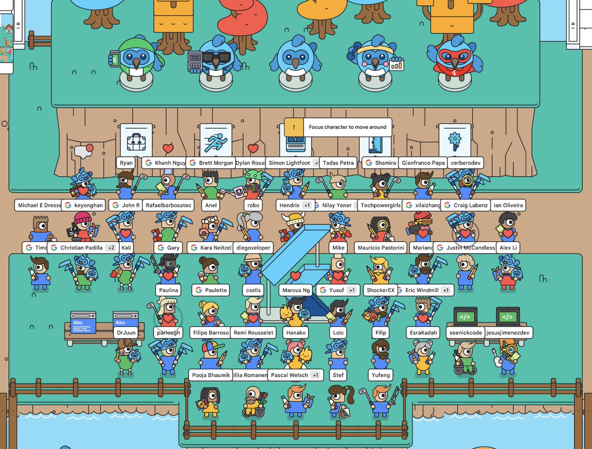 nlycskn's tweet photo. It's so great to virtually meet our huge Flutter family at #GoogleIO
Here is our traditional I/O group photo! Thanks for joining us, thank you for being with Flutter!
#TeamFlutter💙 https://t.co/BRpeLU25sU