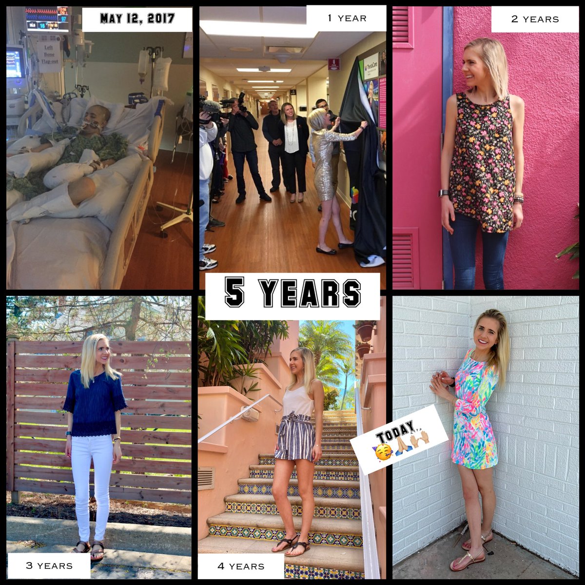 michelleclemens's tweet photo. I’M TURNING FIVE!! 👧🏼
On May 12, 2017, I had a ruptured brain aneurysm resulting in a stroke. 
I had a 1% chance for living!! 🙌🏼
GOD IS AMAZING!!! 🙏🏼  I’M HERE!! 🥳💪🏼
I’m blessed. I’m grateful. 
My (aniv)birthday is awesome because I’m living!! 😍👌🏼 https://t.co/Eeb5tXdeUL
