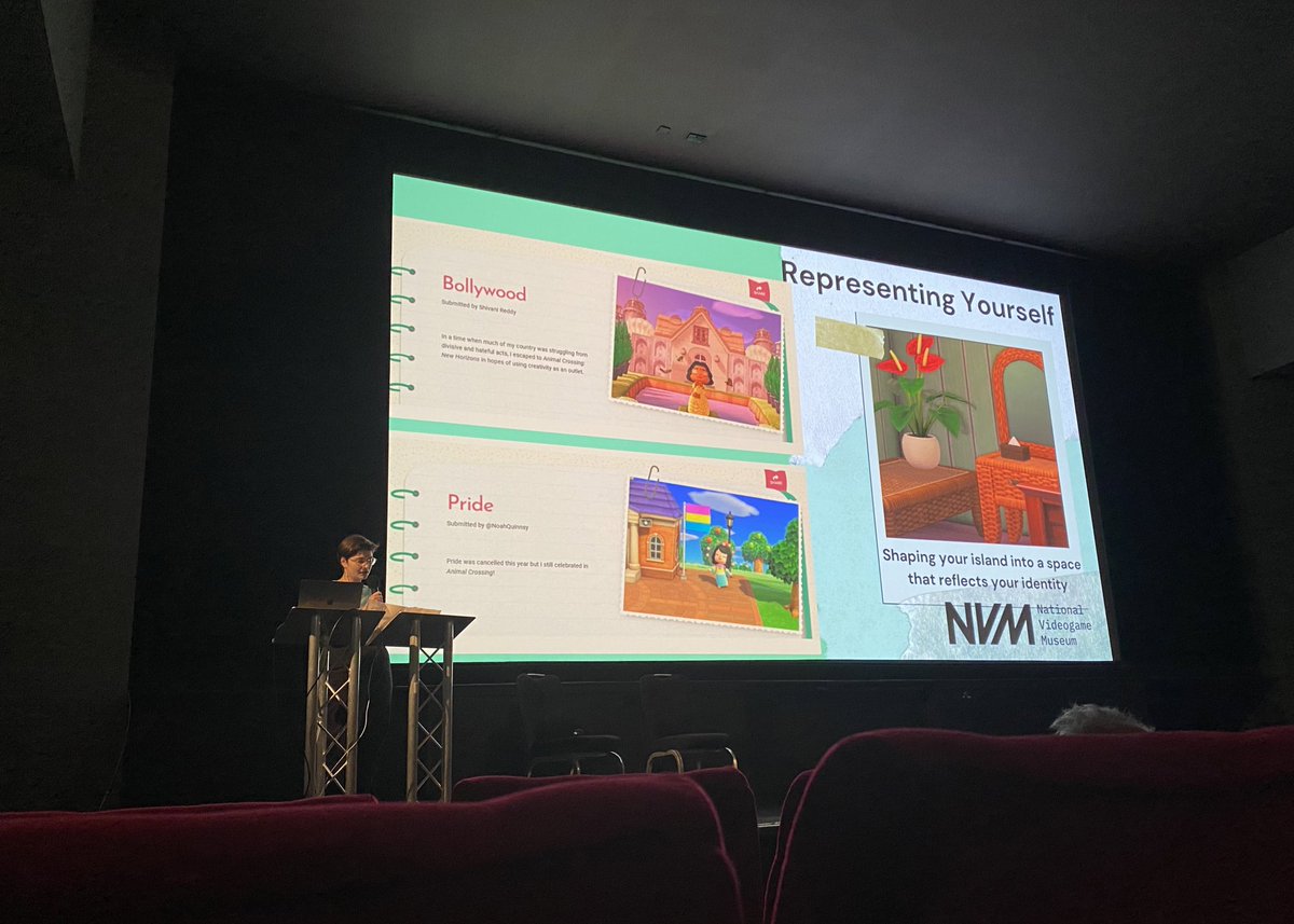 Two fascinating talks this afternoon! Philippa Takhar from @MedTech_P4SY and Ryan Sylvester from @SHU_AWRC showcasing projects surrounding South Yorkshire’s digital health and @carmineclaire from the @nvmuk on how animal crossing shaped lockdowns across the world #SheffDigiFest
