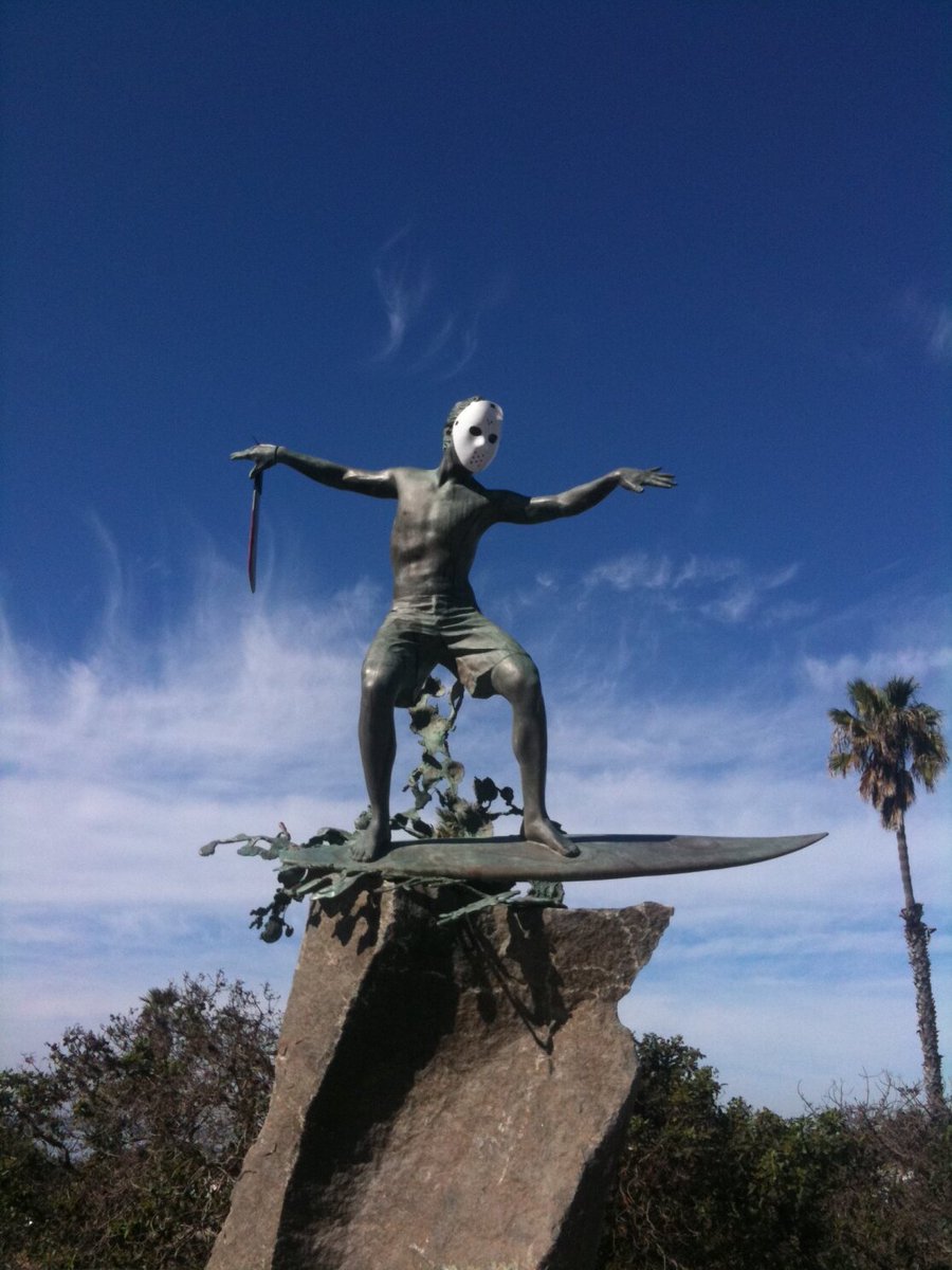 Sandy_Point's tweet photo. Happy Friday the 13th! Stay safe out there and watch for hockey masks! 🤙
🏄♀️ https://t.co/30TVat0Gca 🏄♂️
#cardiffkook #kook #fridaythe13th #fridaythethirteenth #jason #jasonvoorhees #surf #surfing #surfer https://t.co/fUAQzw8iHd