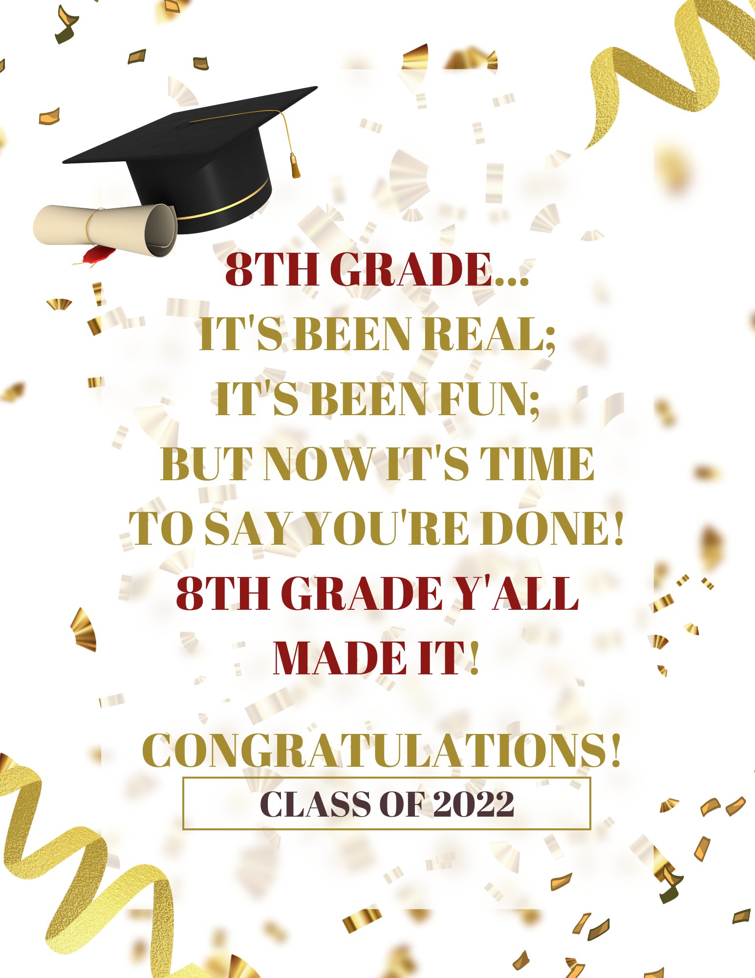 Graduation Quotes 8th Grade