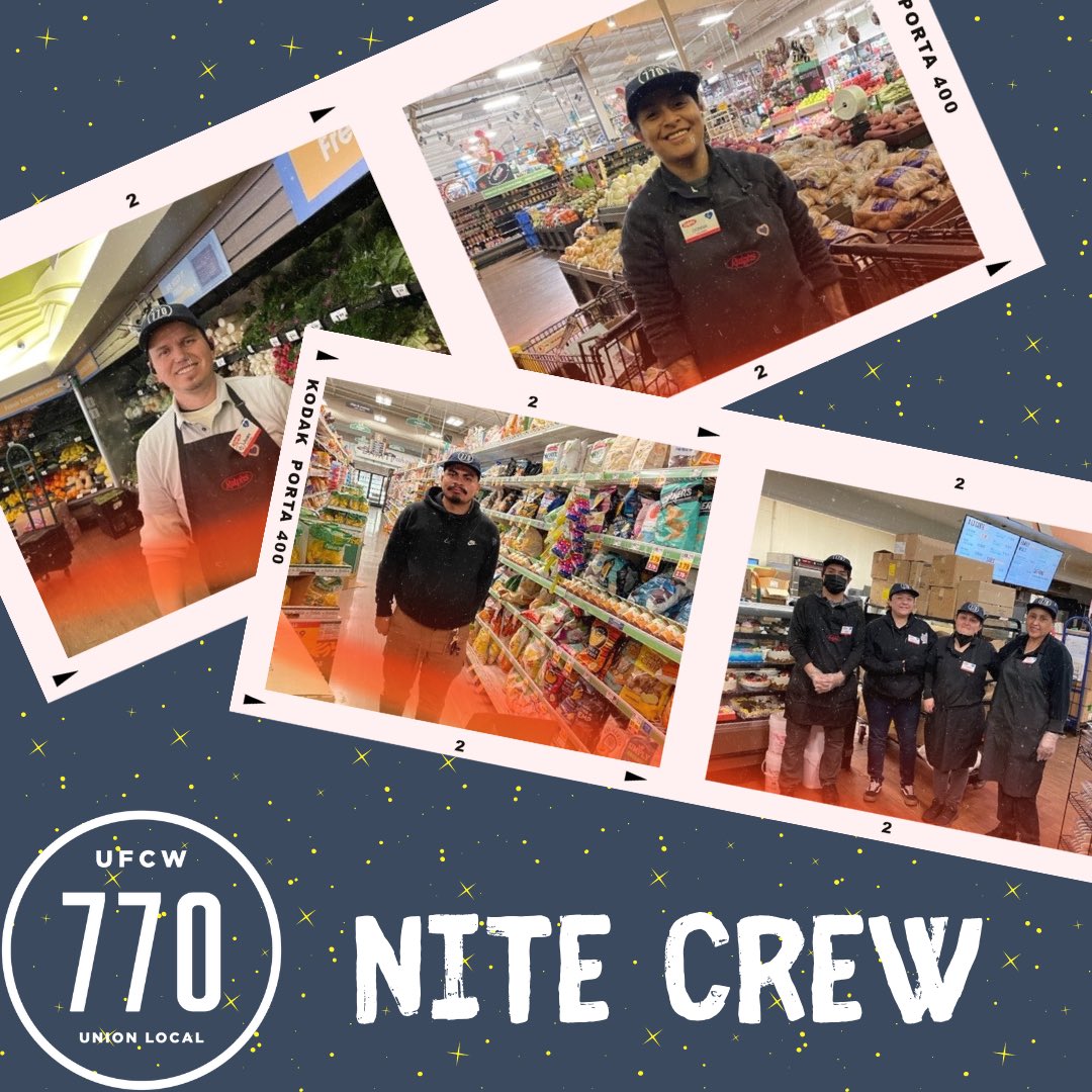 UFCW770's tweet photo. While everyone is sleeping #ThirdShiftWorkers continue working hard behind the scenes to provide for their community! Thank you #NiteCrew for all you do!
#ThirdShiftWorkersDay
#ForeverEssential https://t.co/V8JJAKGhUw