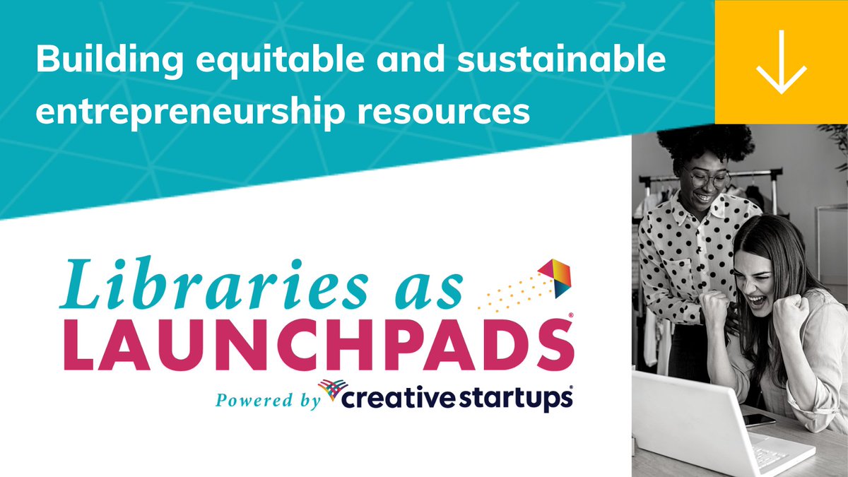 csldld's tweet image. Libraries can play a key role in strengthening the local support system for entrepreneurs &amp;amp; small businesses in their community. Come meet @createstartups #LibrariesAsLaunchpads - we want to hear from you as we explore a new partnership! Thurs. 5/19, 2-3: cslib.libcal.com/event/9030641