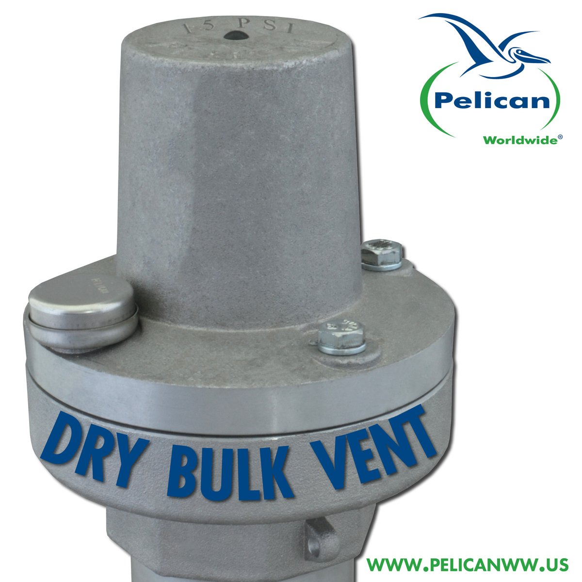 PelicanWW's tweet photo. Keep your Dry Bulk Trailer safe from extreme pressure with Pelican's Pressure Relief Valve! #partofyourefficiency #drybulk #drybulktrailer #vent https://t.co/zmJv9mtn8S