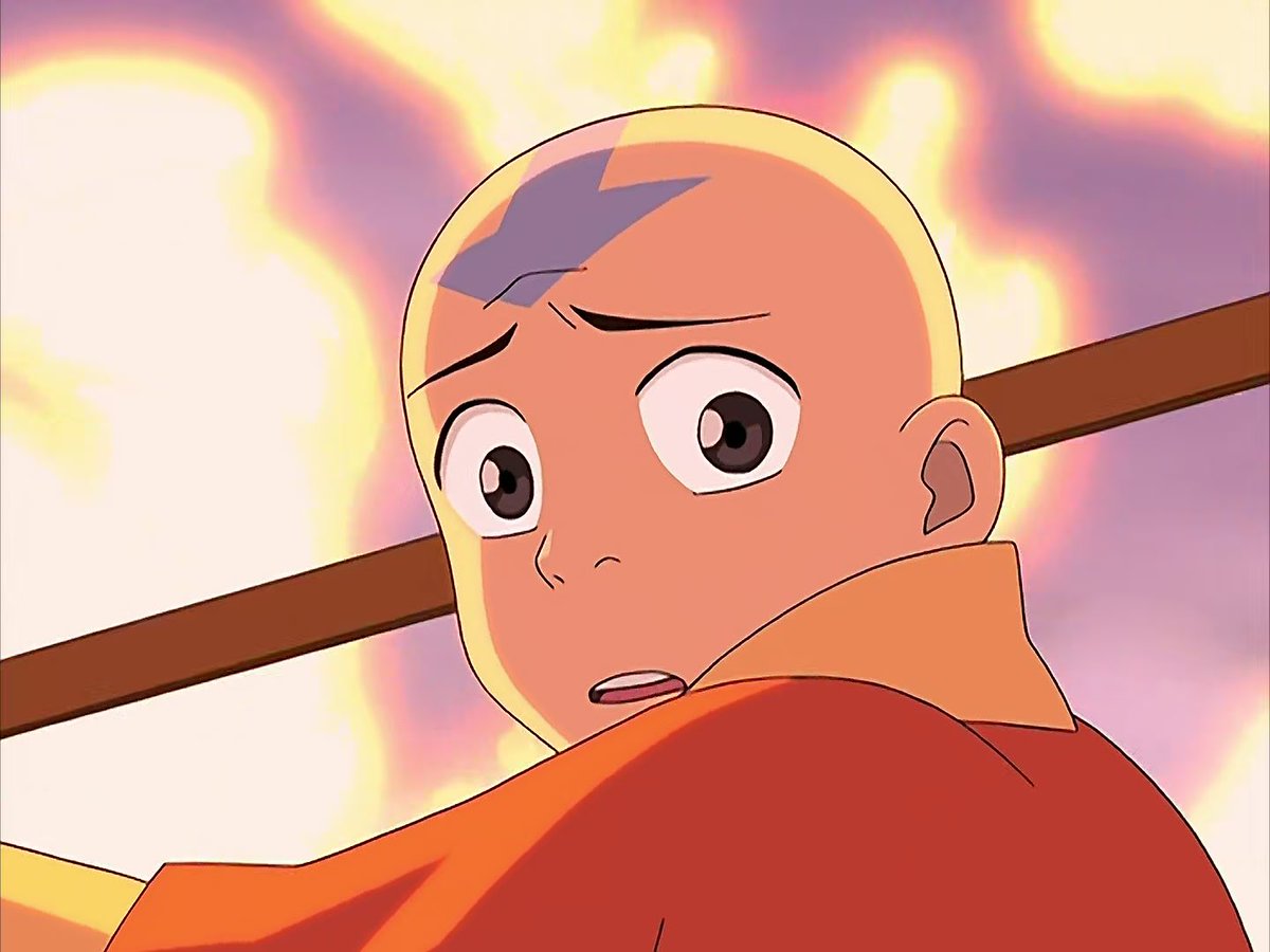 aangdaily's tweet photo. throwback to the time aang sacrificed himself for a village he barely knew https://t.co/1O1sMARuu0