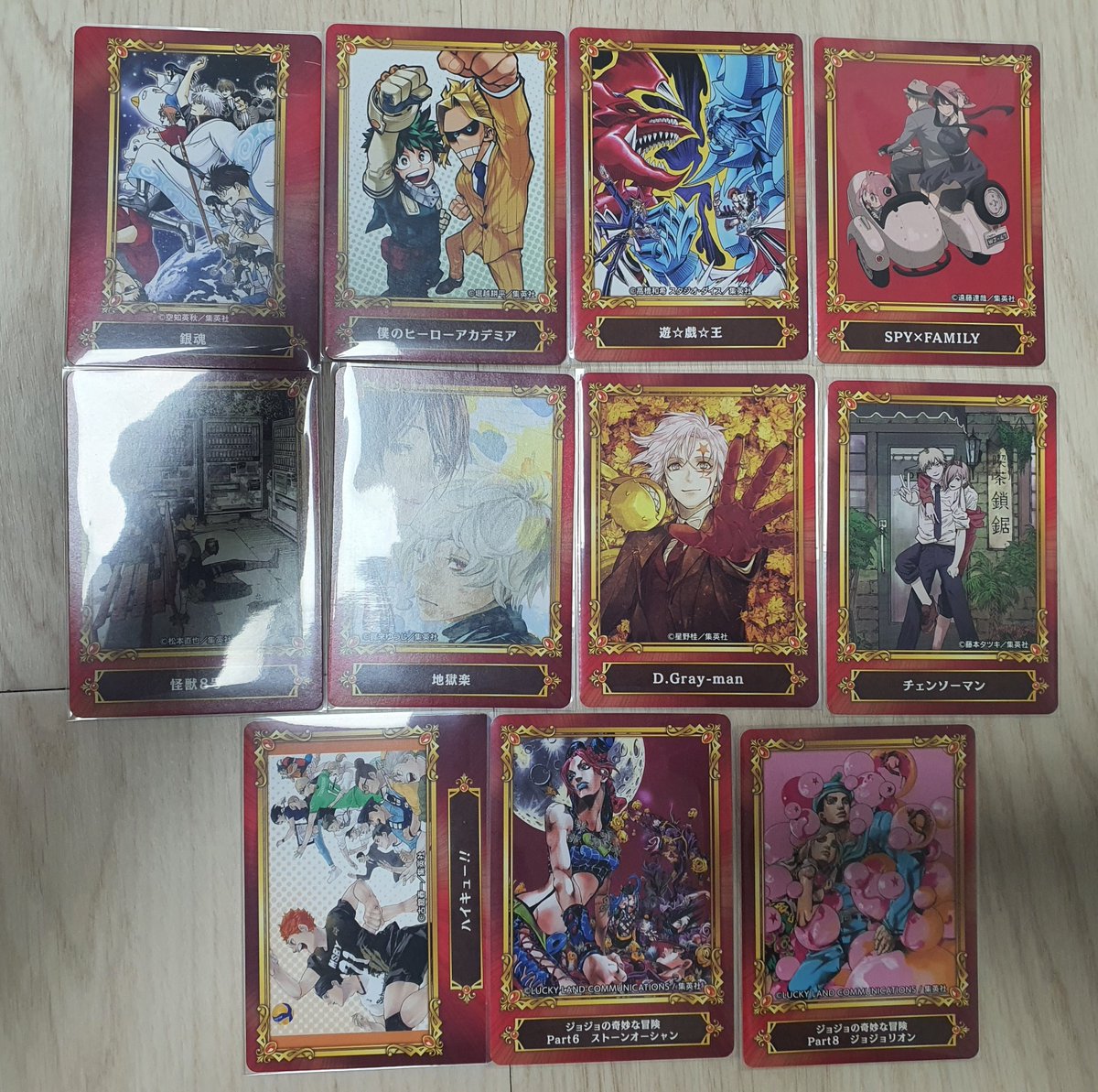 sell__berry77's tweet photo. 애니메이트 점프샵 점프 페어 2022 카드 판매 양도

첫번째 사진 장 당 500원
두번째 사진 장 당 1500원
일괄 시, 2만원

슬리브 포장해서 보관 중입니다
우편류로만 배송합니다

우편 + 800 / 준등기 + 2000 / 일반등기 + 3200 https://t.co/fbcvNZsRKt