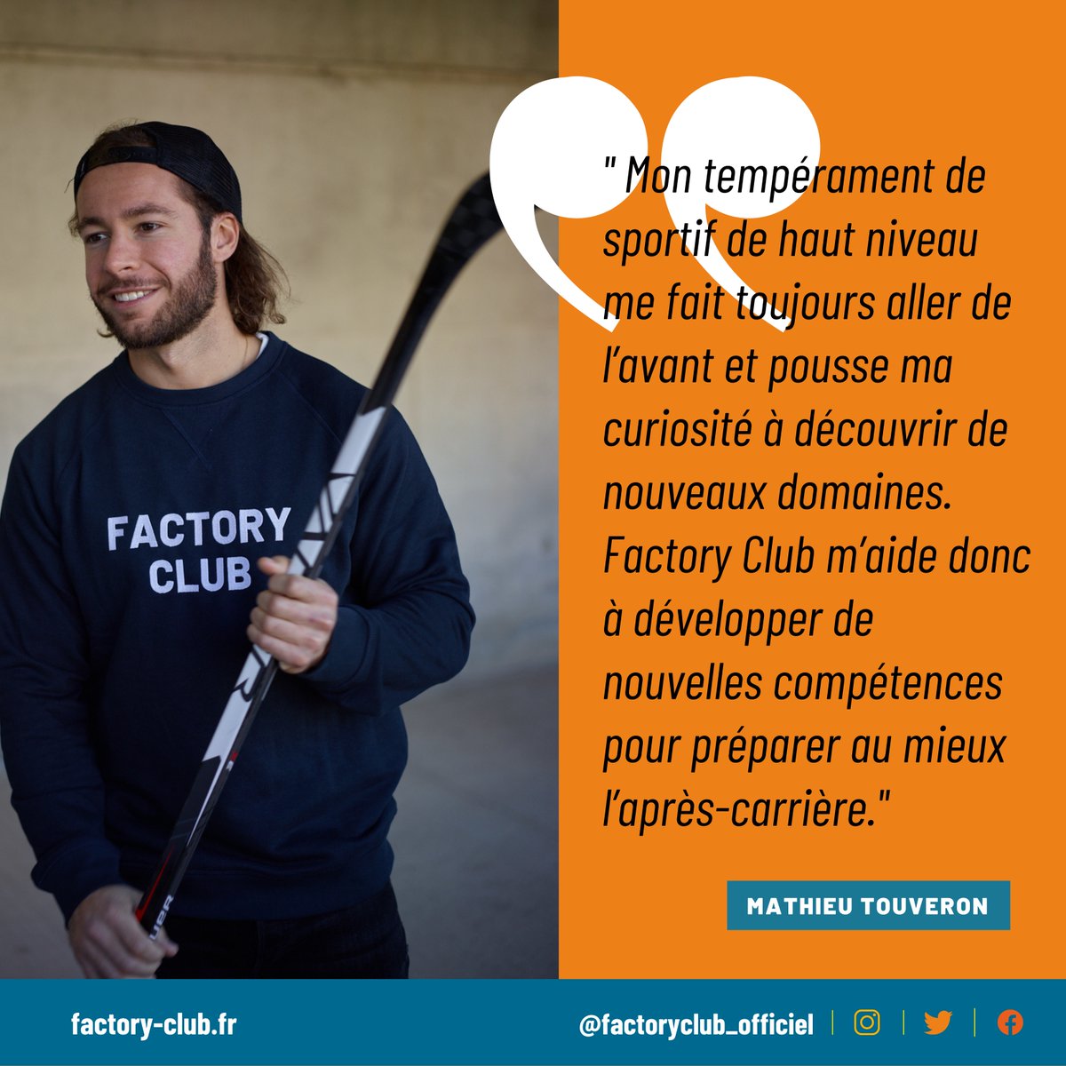 FactoryClubFR's tweet photo. Expert en #communication, il est à la recherche de son prochain défi #entrepreneurial! C’est pourquoi il a décidé de rejoindre l’aventure #FactoryClub ! Just Start It !🔥
👉 https://t.co/6yxHAuohzR
#factoryclub #myfactoryclub #myfc
#ThePlaceToBuild #entrepreneuriat #france https://t.co/G9cCdRl9Lr