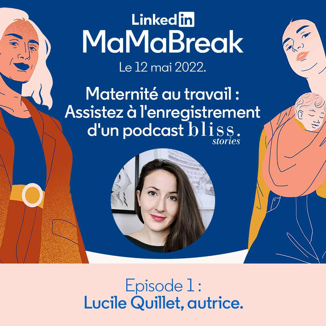 #MaMaBreak !
✊ ENSEMBLE, BRISONS LES TABOUS DE LA MATERNITE AU TRAVAIL !
🔴 Le live avec @clemgaley et @LucileQuillet, autrice de 'Le Prix à Payer', c'est dans moins de 30 minutes et c'est par là pour le suivre : lnkd.in/dmphSbeZ