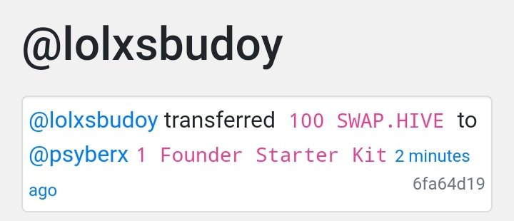 lolxsbudoy's tweet image. I bought a @psyberxofficial Founder Starter Kit at the presale price of 100 Hive... Once the marketplace opens, you cannot buy them up for 100 hive/hbd anymore. 🎉

#Psyberx #Hive