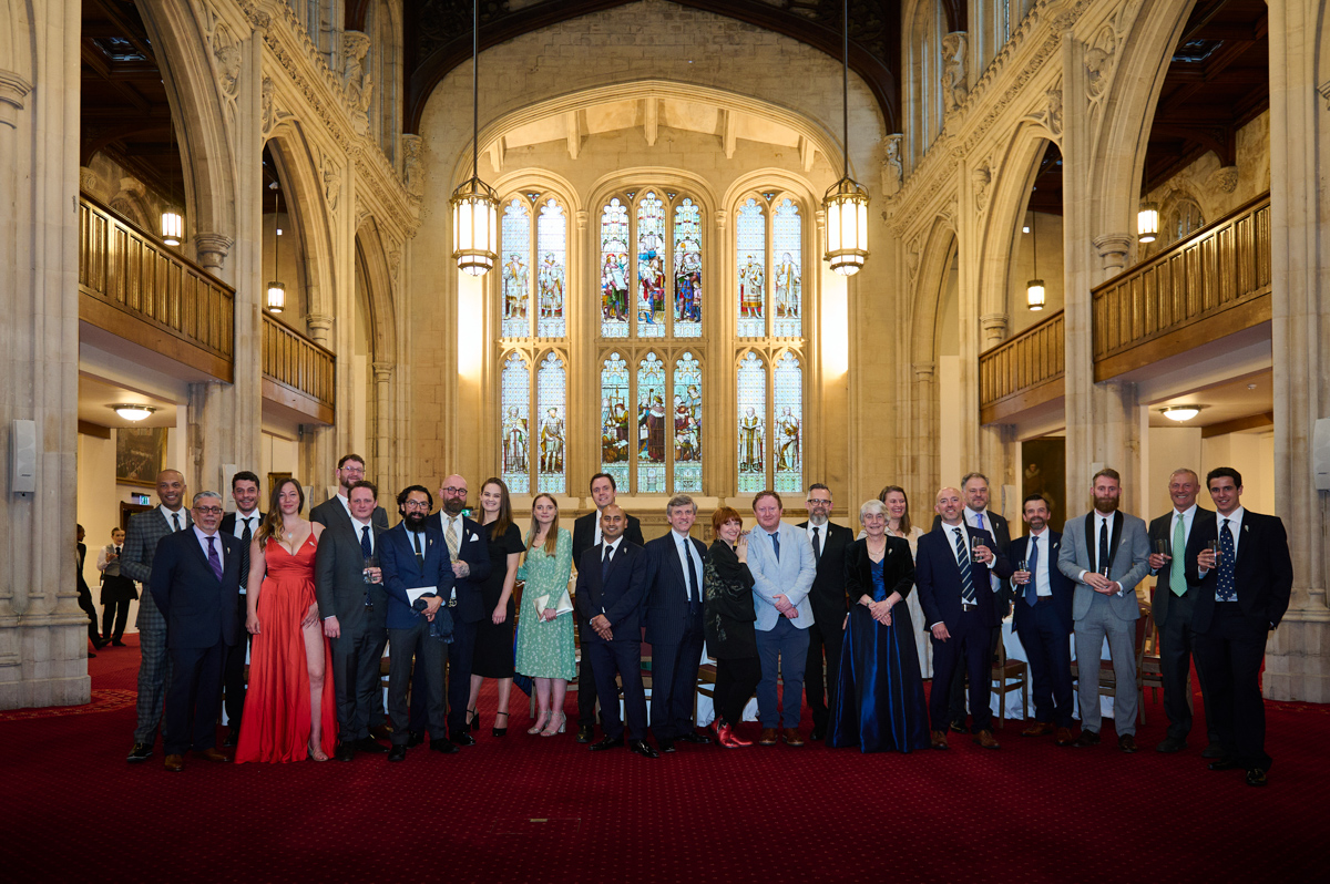 TheGinGuild's tweet photo. Nicholas Cook receives a Lifetime achievement award from the Gin Guild after a decade and the new DG of @theginguild has been installed at London’s Guildhall with 22 others from UK, Italy, Estonia, Norway, Sweden, Switzerland, Netherlands, India & USA #ginguild #gin #distilling https://t.co/6lFw4EvuJ7