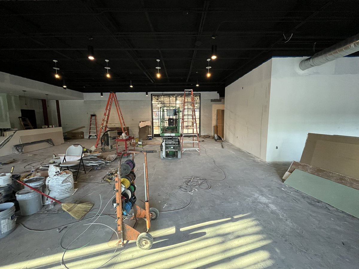 HiSignBrewing's tweet photo. Starting this summer in our taproom, we’ll be adding coffee service in the morning. ☕️ Also we added air conditioning. 🥶 So you can stay cool this summer and not sweat your a** off like you did in the old spot. Lots of changes coming. #beer #hisign What else should we do? https://t.co/bhXVs2PG4J